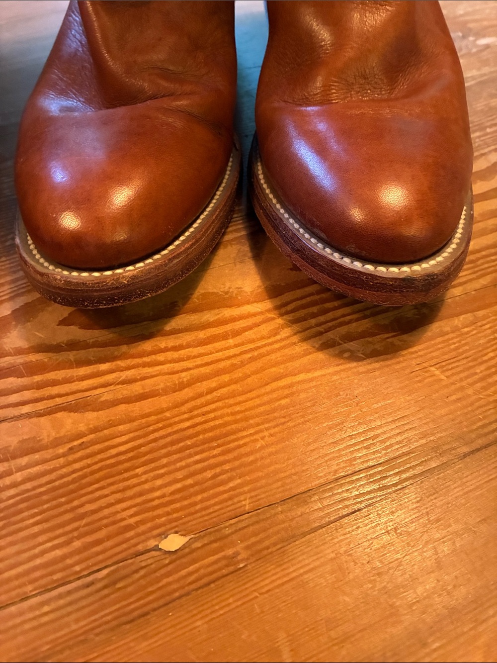 Vintage Frye Campus Tall Stovepipe Boots - 8D Mens - 10M Womens - Picture 5 of 16